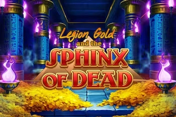 Арт слота Legion Gold and the Sphinx of Dead